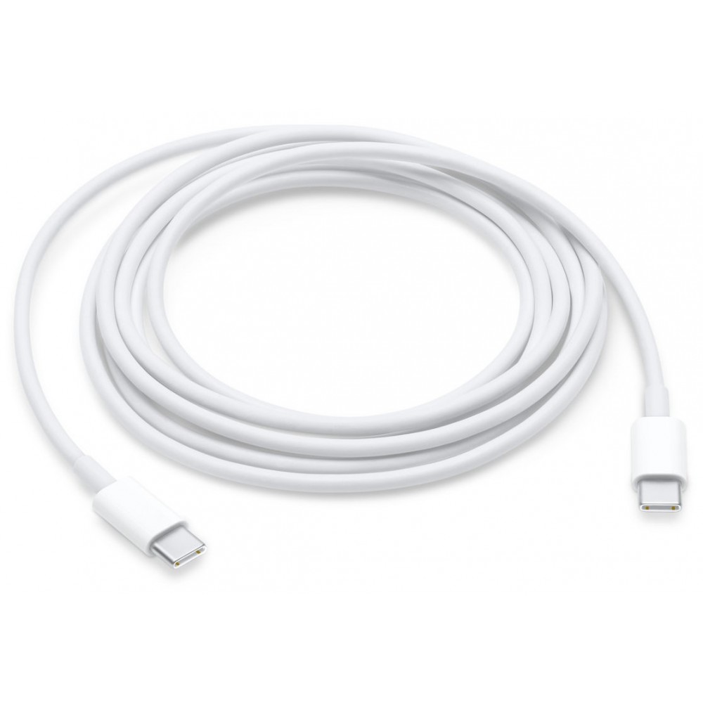 Câble de charge USB-C vers USB-C (1 m) original Apple (MM093ZM/A) - Blanc
