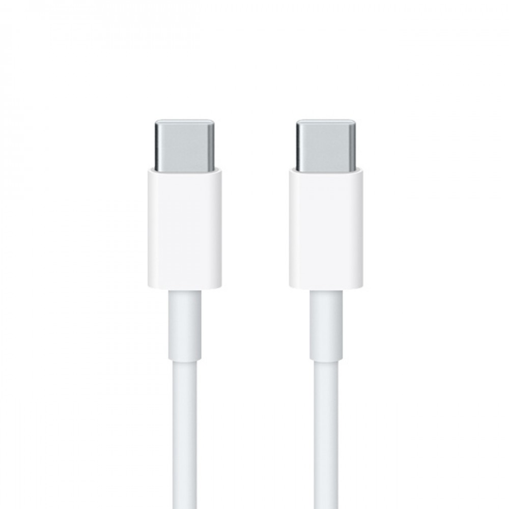 Câble de charge USB-C vers USB-C (1 m) original Apple (MM093ZM/A) - Blanc