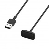 1 Meter Ladekabel Ladegerät USB für Fitbit Charge 5 / 6 - Schwarz