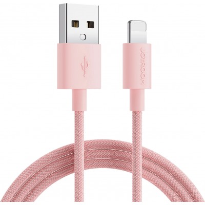 Câble de charge et données USB-A vers Lightning Fast Charge 2.4A (2m) Joyroom S-2030M13 - Rose