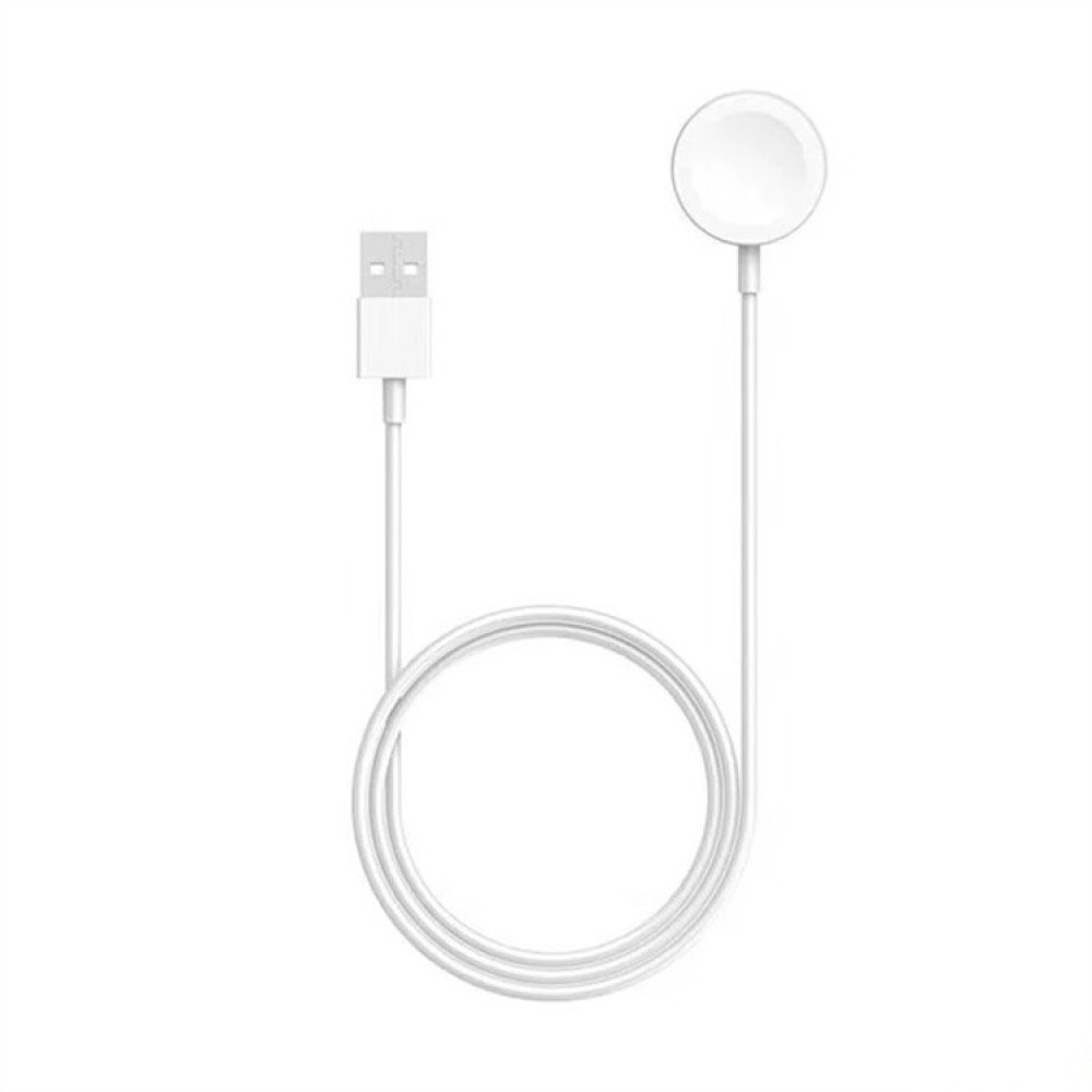 Ladekabel magnetisch für Apple Watch Smart Docking Station USB-A - Weiss
