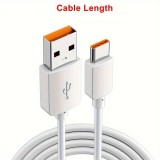 Ultralanges USB-A auf USB-C Ladekabel 10 Meter - Weiss