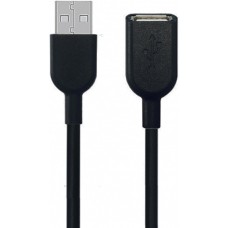 Câble d'extension (1 m) USB-A avec connecteur USB-A - Clé USB adaptateur - Noir