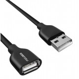 Câble d'extension (1 m) USB-A avec connecteur USB-A - Clé USB adaptateur - Noir