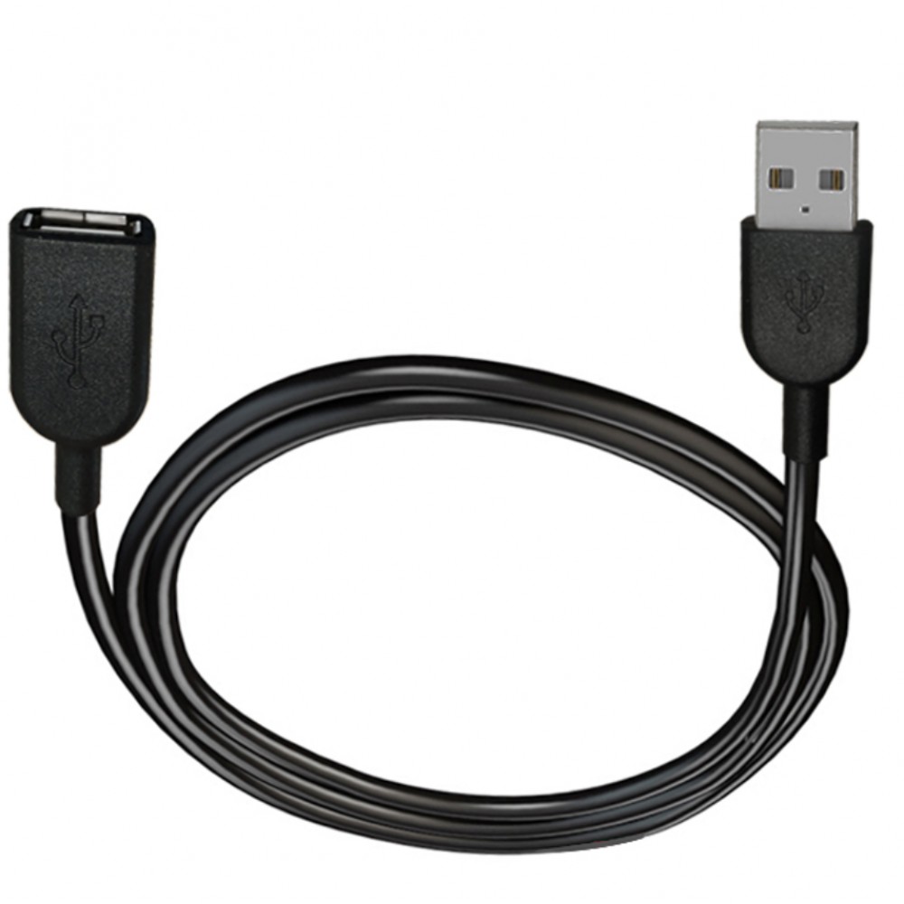 Câble d'extension (1 m) USB-A avec connecteur USB-A - Clé USB adaptateur -  Noir - Acheter sur PhoneLook