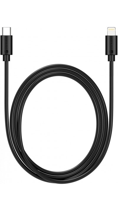 Câble iPhone (1 m) Lightning vers USB-C - PhoneLook - Noir