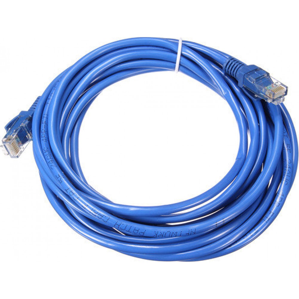 Câble réseau Ethernet RJ-45 (5 m) - Bleu