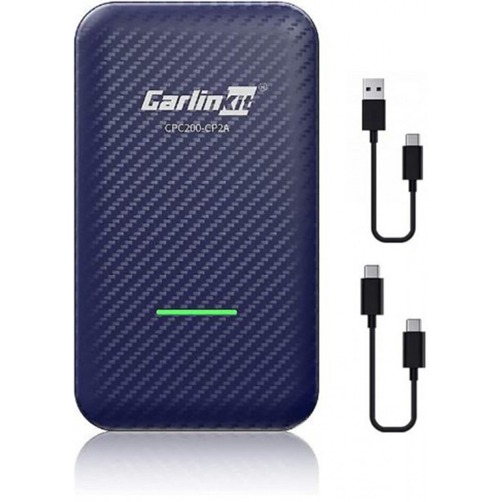 Carlinkit 4.0 Wireless Kit - Adaptateur sans fil pour voiture avec Apple CarPlay & Android Auto (CPC200-CP2A)