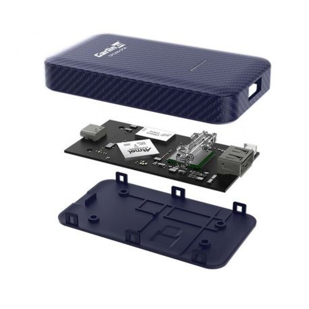 Carlinkit 4.0 Wireless Kit - Adaptateur sans fil pour voiture avec Apple CarPlay & Android Auto (CPC200-CP2A)
