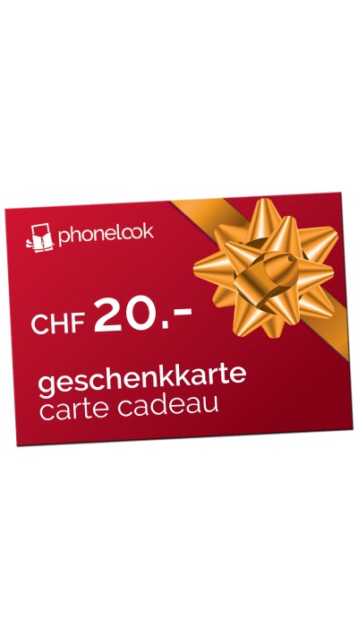 Carte cadeau CHF 20.-