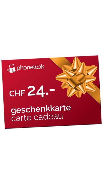Carte cadeau CHF 24.-
