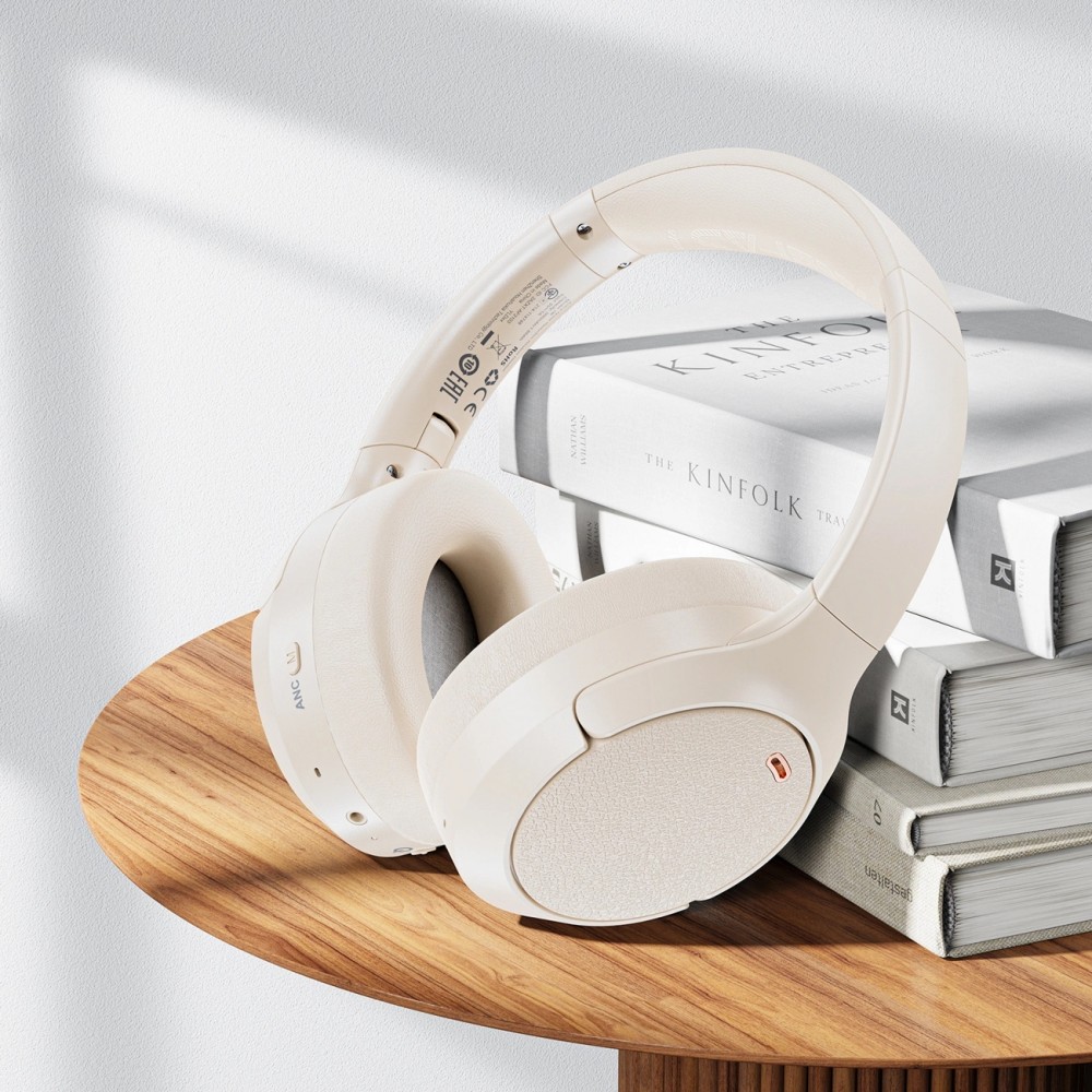 Acefast H6 ANC Bluetooth 5.3 Over-Ear Kopfhörer IPX4 - Weiß