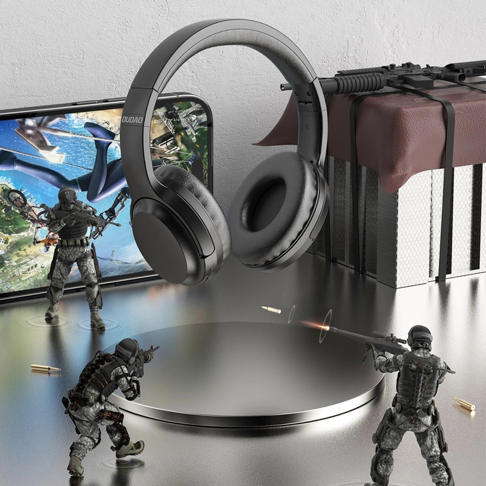 Dudao X22Pro On-Ear Kabellose Bluetooth 5.3 Kopfhörer Hochwertiger Klang Ergonomisches Design - Schwarz