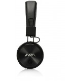 NIA X3 - Casque Bluetooth sans fil On-Ear basses profondes et connexion SD/AUX - Noir