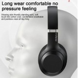 Kopfhörer Lenovo thinkplus TH10 over-ear wireless Bluetooth 5.0 Dualpower loudspeaker - Schwarz