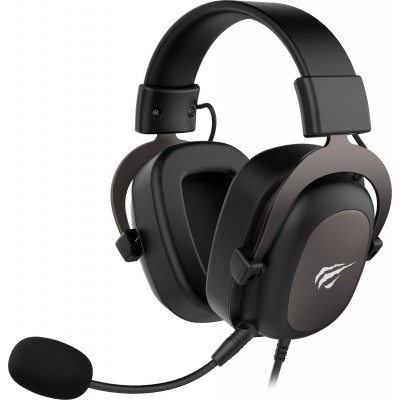 HAVIT 3.5mm Gaming Headset mit 3D Surround Sound und abnehmbarem Mikrofon für Xbox, PlayStation, PC, Switch - Schwarz