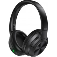 Casque sans fil Bluetooth Qere E80 Active Noise Cancellation (ANC) - Noir