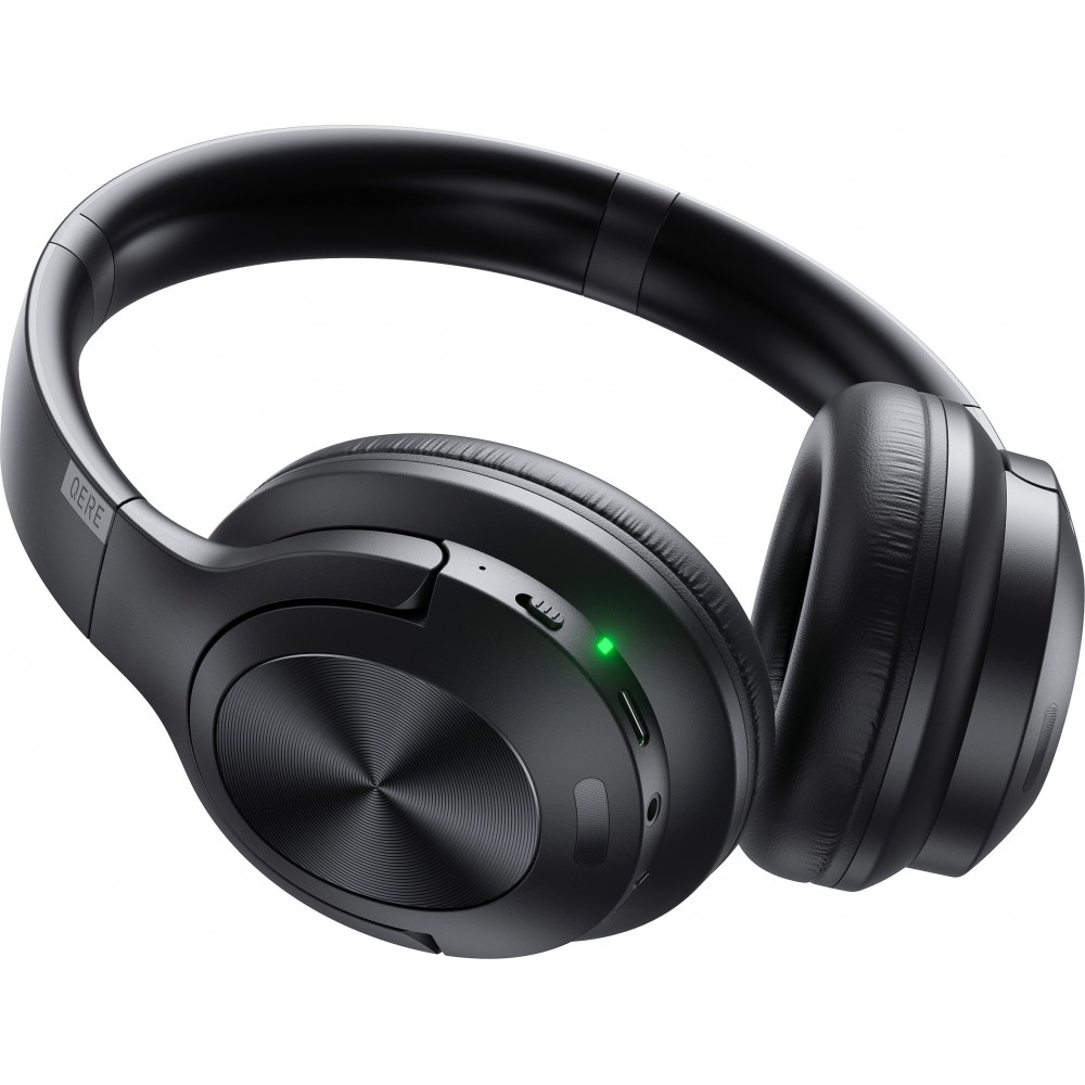 Casque sans fil Bluetooth Qere E80 Active Noise Cancellation (ANC) - Noir