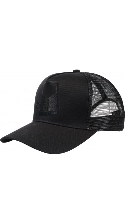 Sportliche Trucker Cap - Baseball Mütze Unisex grössenverstellbar PhoneLook - Schwarz