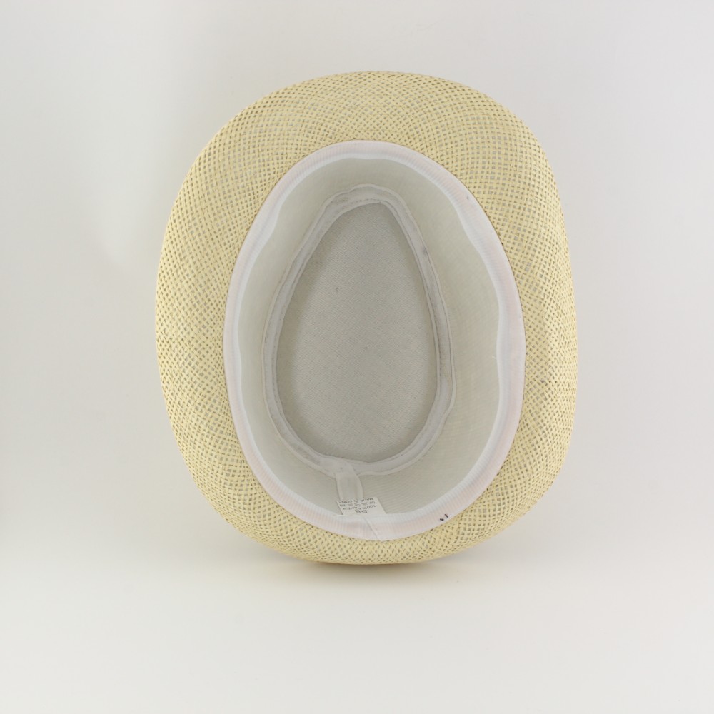Chapeau d'été de paille panama - Beige