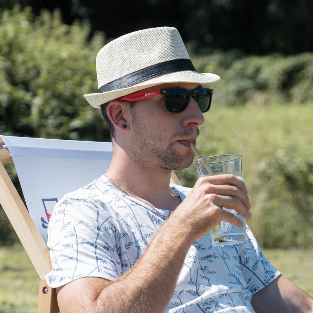 Chapeau d'été de paille panama - Beige