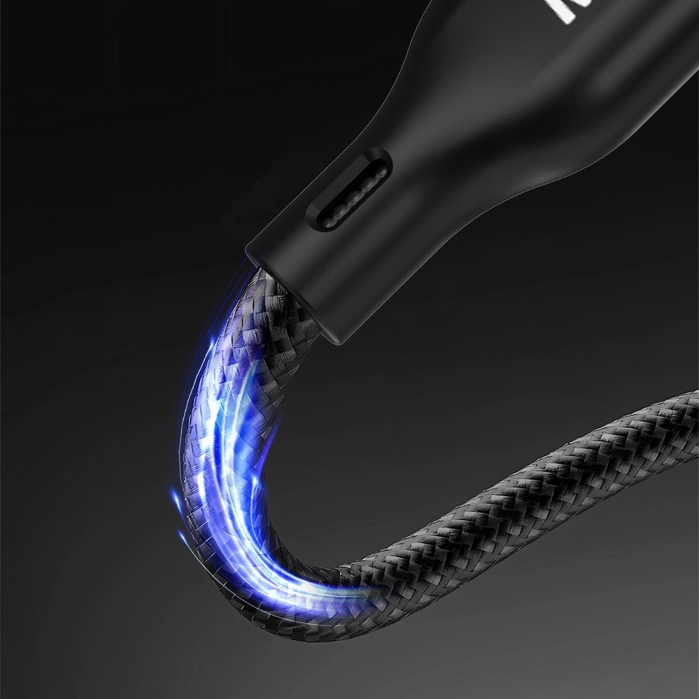 Dudao A12MaxC PD60W 2-in-1 Ladegerät Apple Watch USB-C Schnellladegerät - Schwarz