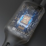 Dudao A12MaxC PD60W 2-in-1 Ladegerät Apple Watch USB-C Schnellladegerät - Schwarz