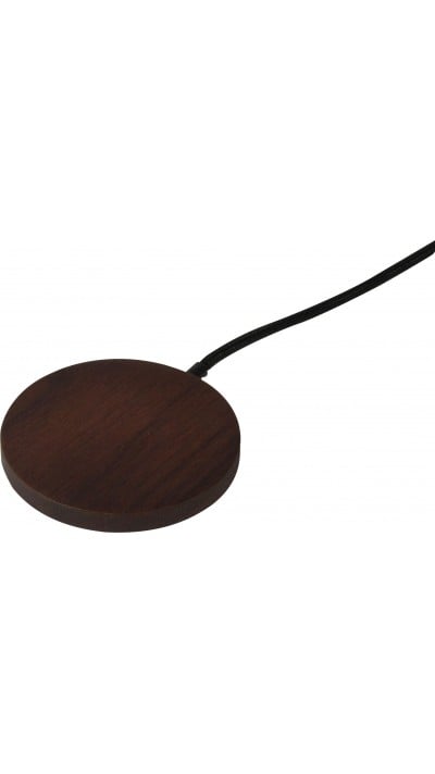 Chargeur MagSafe sans fil en bois véritable - Eleven Wood Walnut