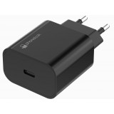 20W USB-C Ladegerät mit 1m Ladekabel USB-C (iPhone) - Schwarz