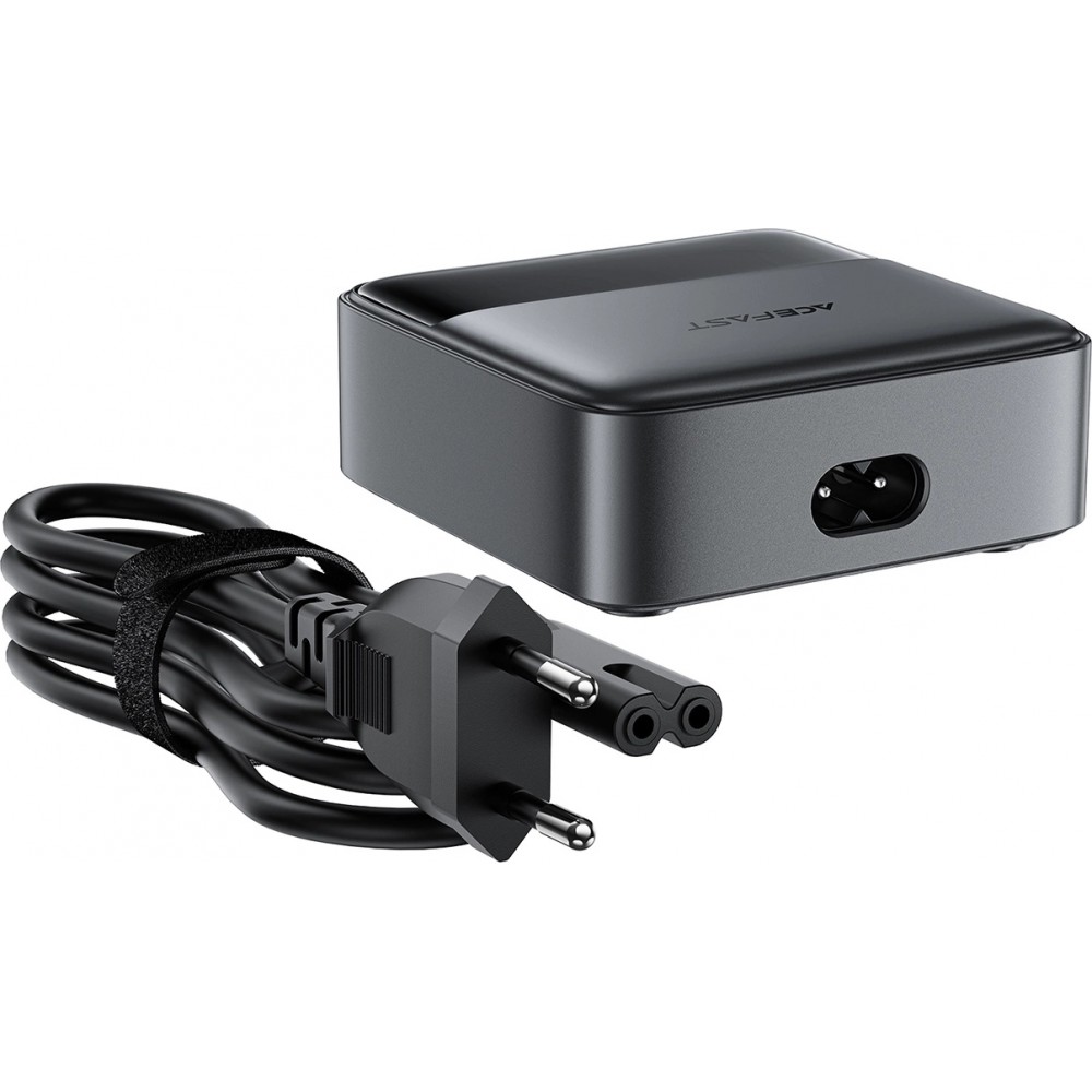 Acefast Z6 65W GaN Netzladegerät (2x USB-A / 2x USB-C) PD - Schwarz