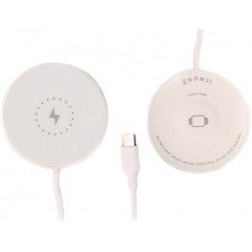 Magnetic wireless charger 15W 3 in 1 flache Ladestation für Apple Produkte - Weiss