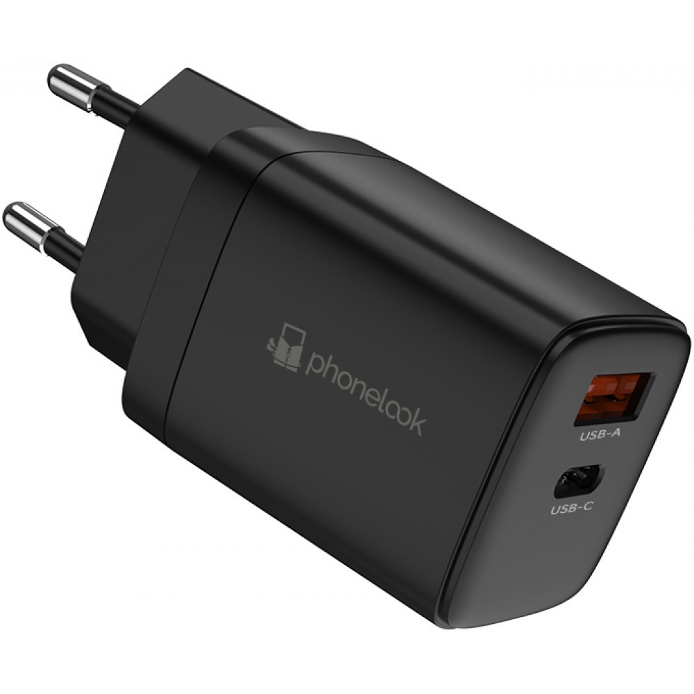 Chargeur secteur 20W USB et USB-C (Power Delivery) PhoneLook