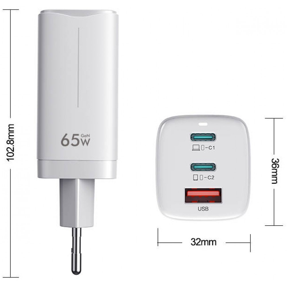 Câble iPhone (3m) Fast Charge Lightning vers USB-C - PhoneLook - Blanc -  Acheter sur PhoneLook