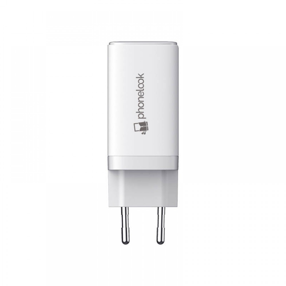 Chargeur secteur GaN 65W 2x USB-C et 1x USB-A (Power Delivery) - PhoneLook  - Noir - Acheter sur PhoneLook