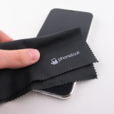 Chiffon de nettoyage en microfibre pour lunettes / smartphones / objectifs d'appareils photo - PhoneLook - Noir