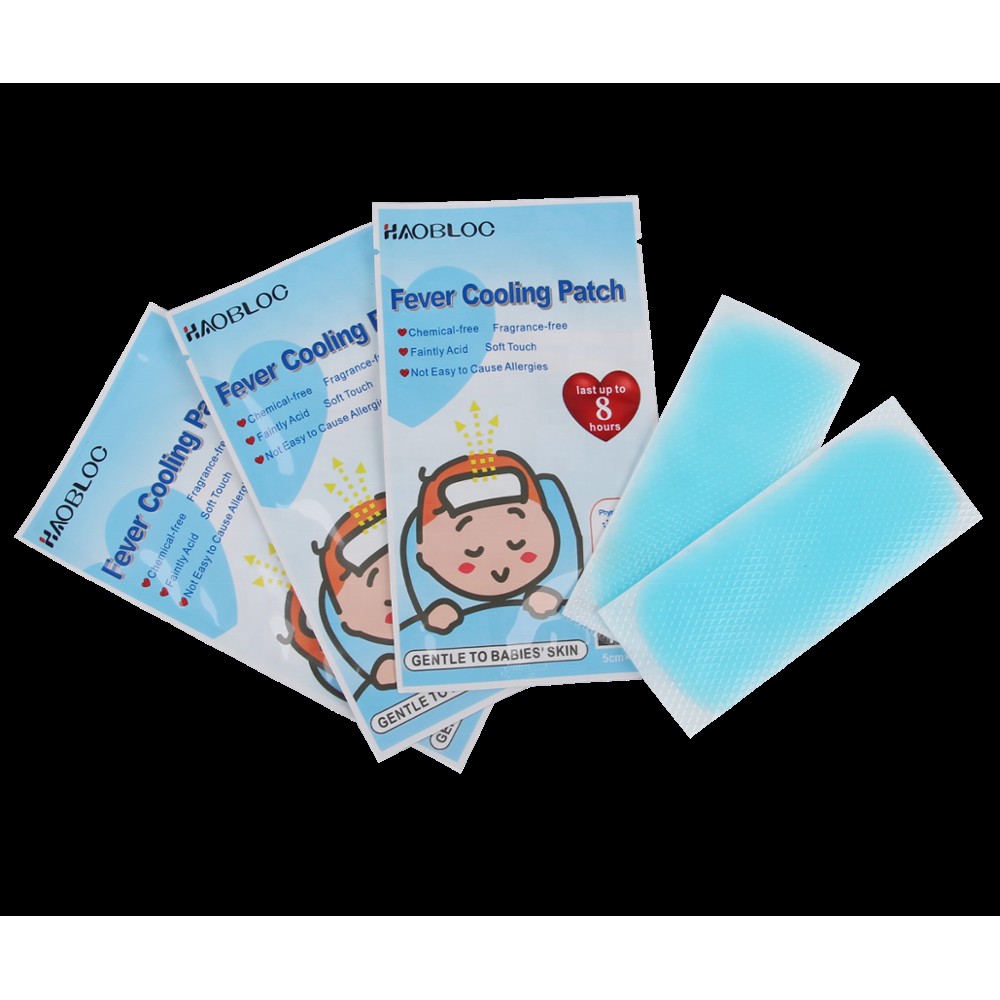 Selbstk hlender Kalt Fiebersenkender Cooling Patch Pflaster 6Stk