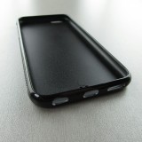 Coque personnalisée en silicone rigide noir - iPhone 6/6s