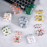 Coque AirPods 1 / 2 - Plastique transparent feuilles