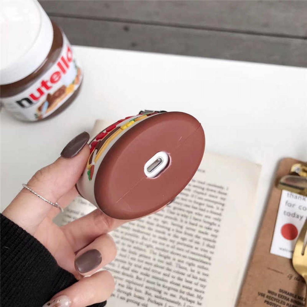 Coque AirPods 1 / 2 - Pot de nutella