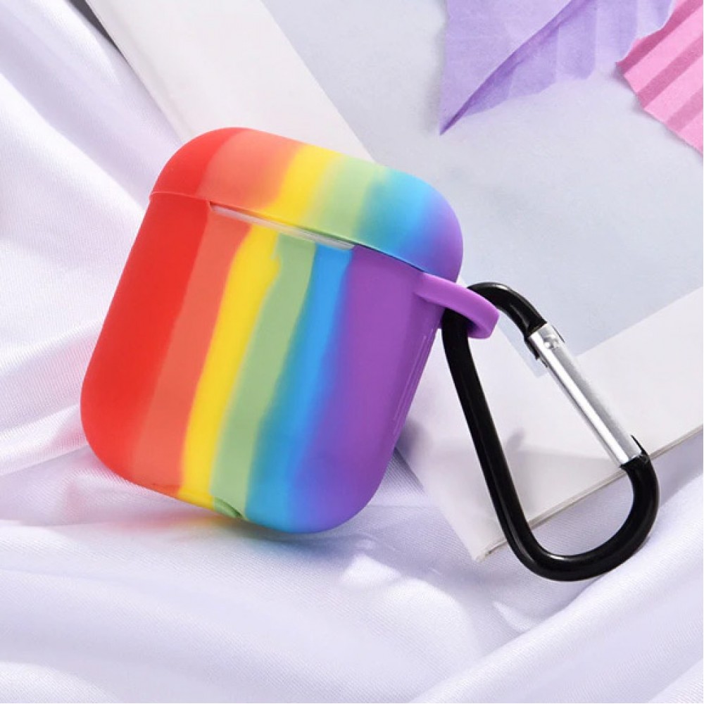 Hülle AirPods 1 / 2 - Silikon Regenbogen