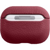 AirPods 3 Case Hülle - Schock absorbierend luxus case Echtleder - Bordeaux