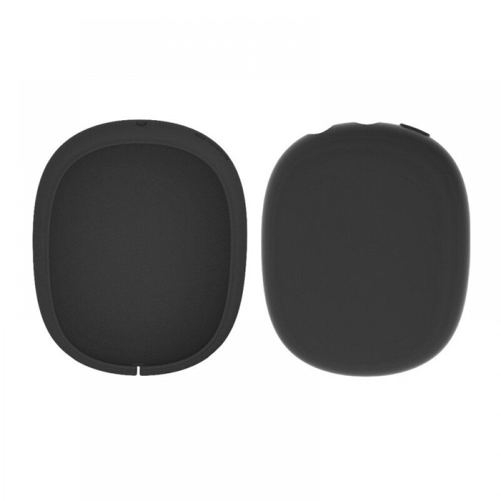 Coque AirPods Max - Silicone souple flexible - Noir