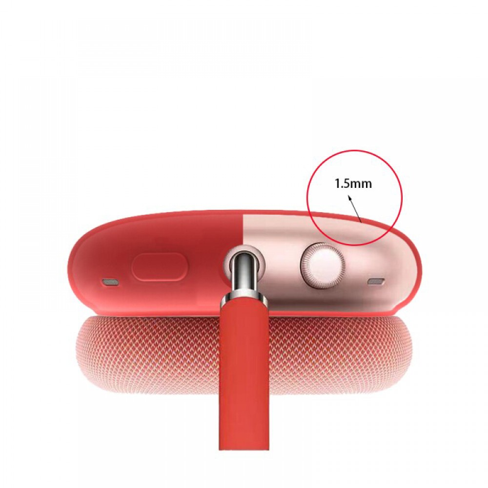 Coque AirPods Max - Silicone souple flexible - Noir