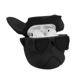 Coque AirPods 1 / 2 - Bulldog lunette de soleil - Noir