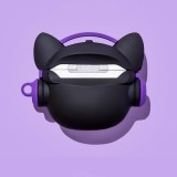 AirPods 1 / 2 Case Hülle - Hip-Hop-Bulldoggen-Sonnenbrille Headset - Violett