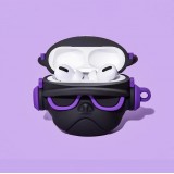 Coque AirPods Pro - Hip-hop Bulldog lunette de soleil écouteur - Violet