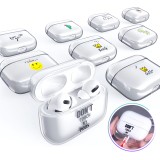 Hülle AirPods Pro - Durchsichtiger Kunststoff Don't touch my pods