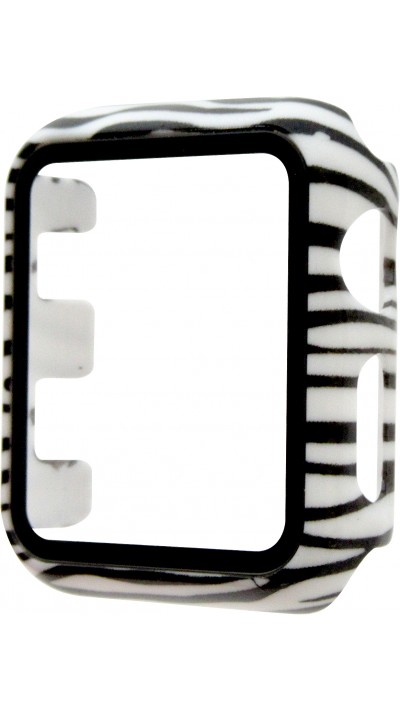Coque Apple Watch 38 mm - Full Protect avec vitre de protection  - Zebre