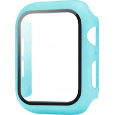 Coque Apple Watch 42mm - Full Protect avec vitre de protection - - Turquoise
