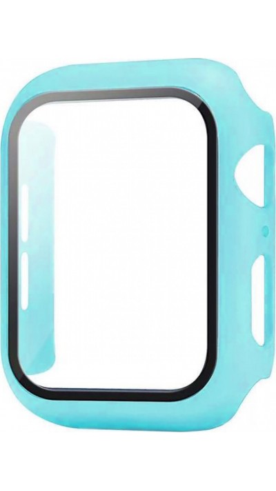 Coque Apple Watch 44mm - Full Protect avec vitre de protection - - Turquoise